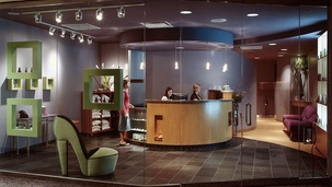 Urban Oasis Mineral Spa Lobby